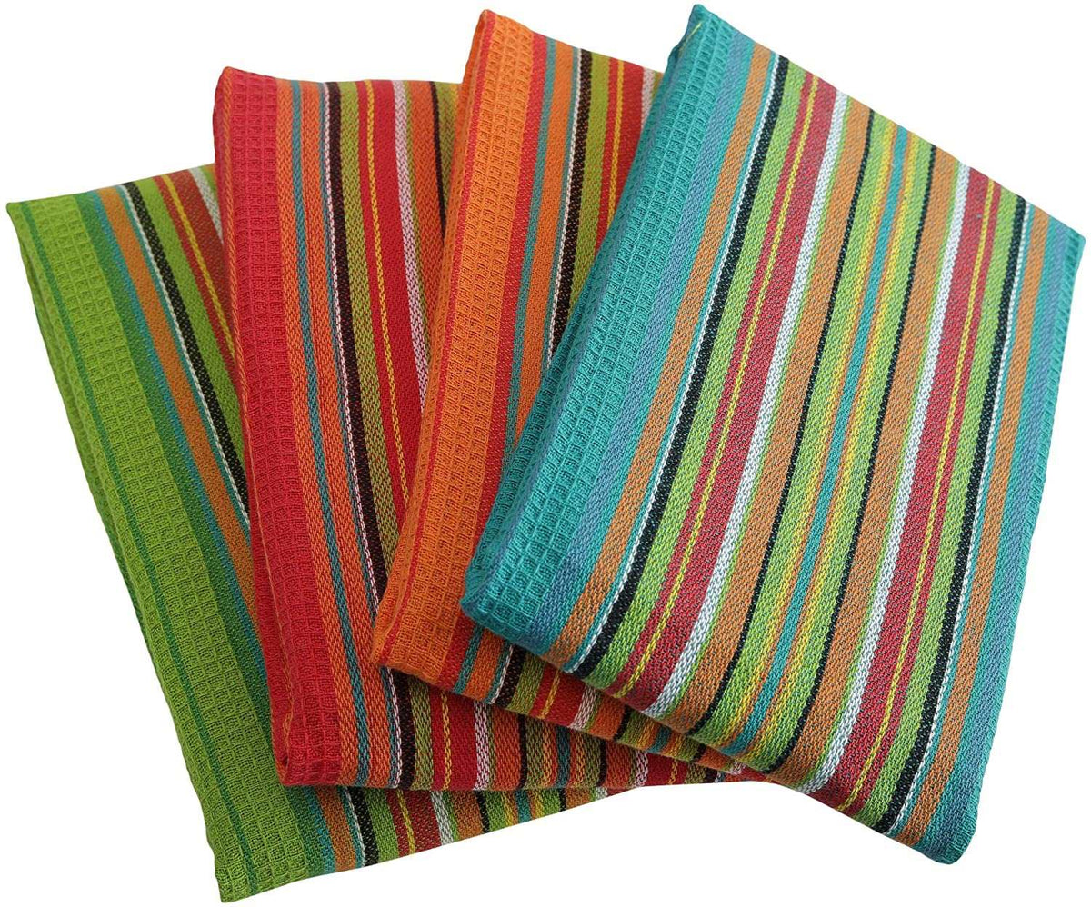 Kitchen Dish Towels, 100% Natural Cotton, (16x28 Inches)