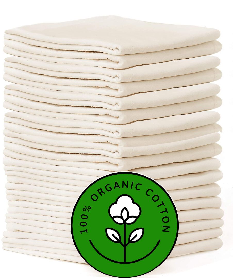 Organic Flour Sack Towels( Certified Organic And OEKO-TEX Certified)