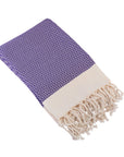 Original Turkish Style Peshtemal Towels Purple 1