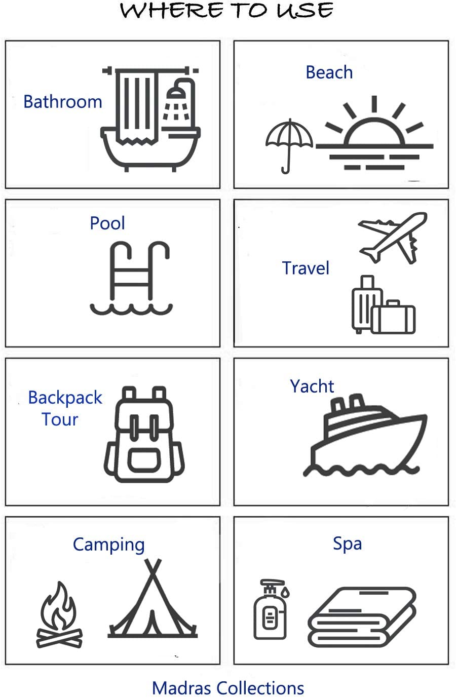 Peshtemal Bath | Beach Towels-WholeSale Towels-Pack of 5 Towels